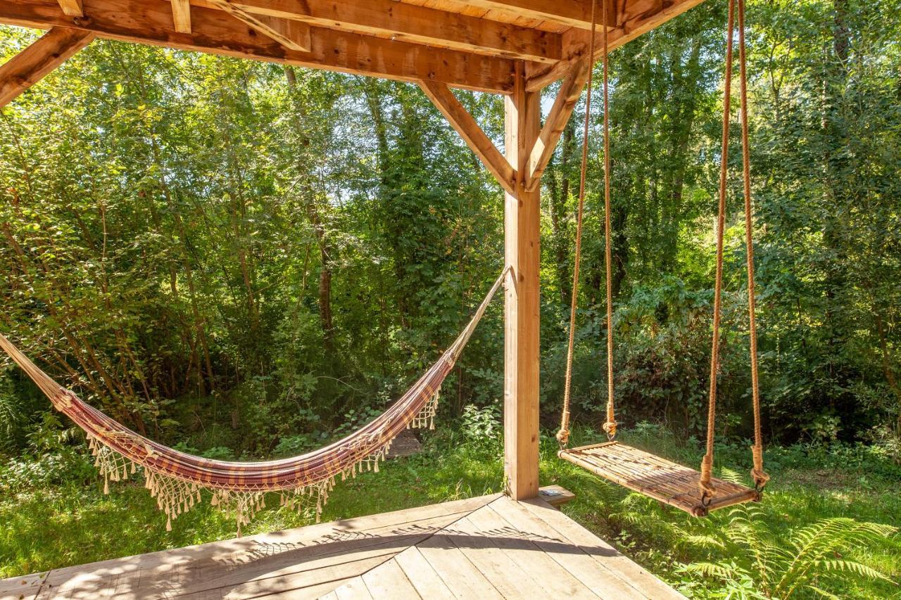La Cabane Du Moulin Saubion Eksteriør billede
