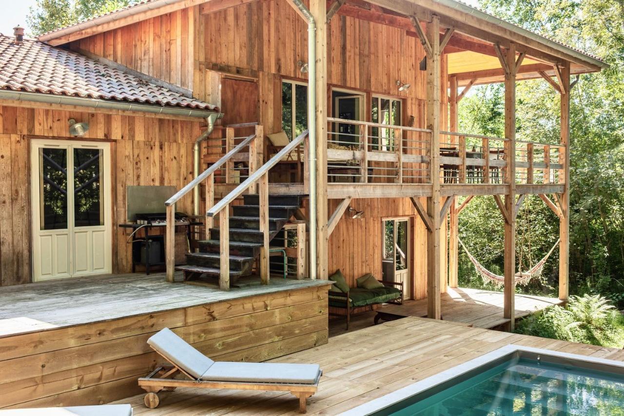 La Cabane Du Moulin Saubion Eksteriør billede