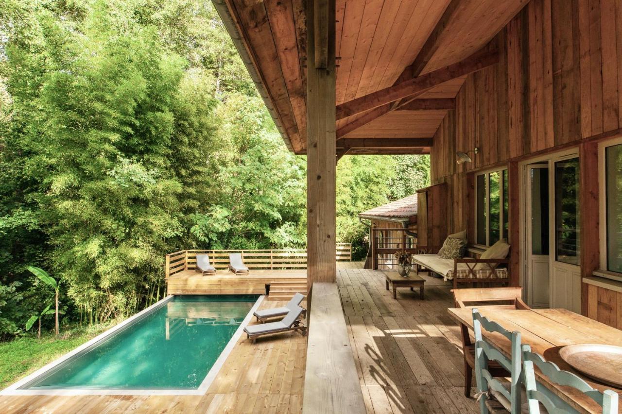 La Cabane Du Moulin Saubion Eksteriør billede