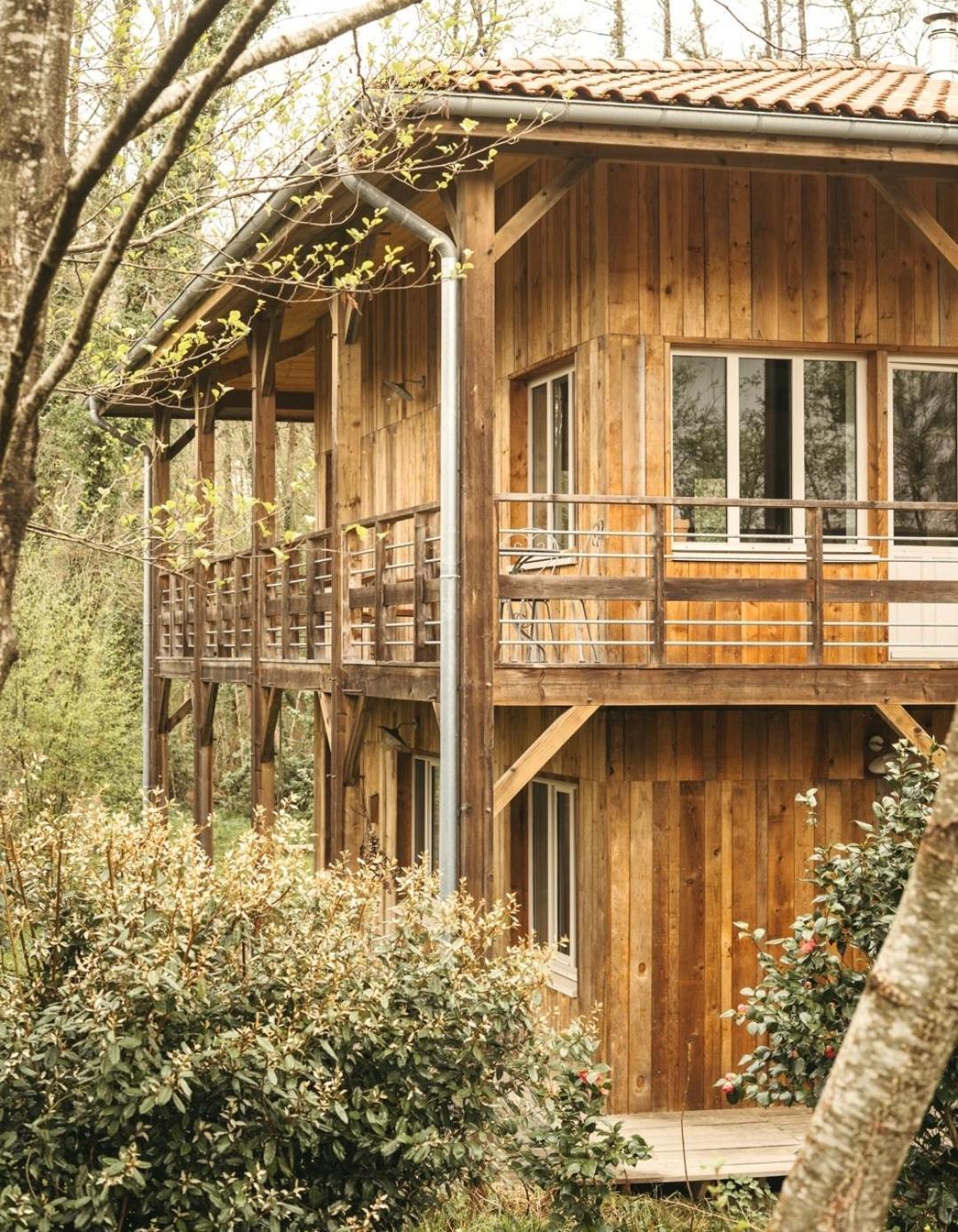 La Cabane Du Moulin Saubion Eksteriør billede